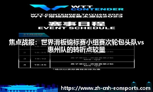 焦点战报：世界滑板锦标赛小组赛次轮包头队vs惠州队的转折点较量